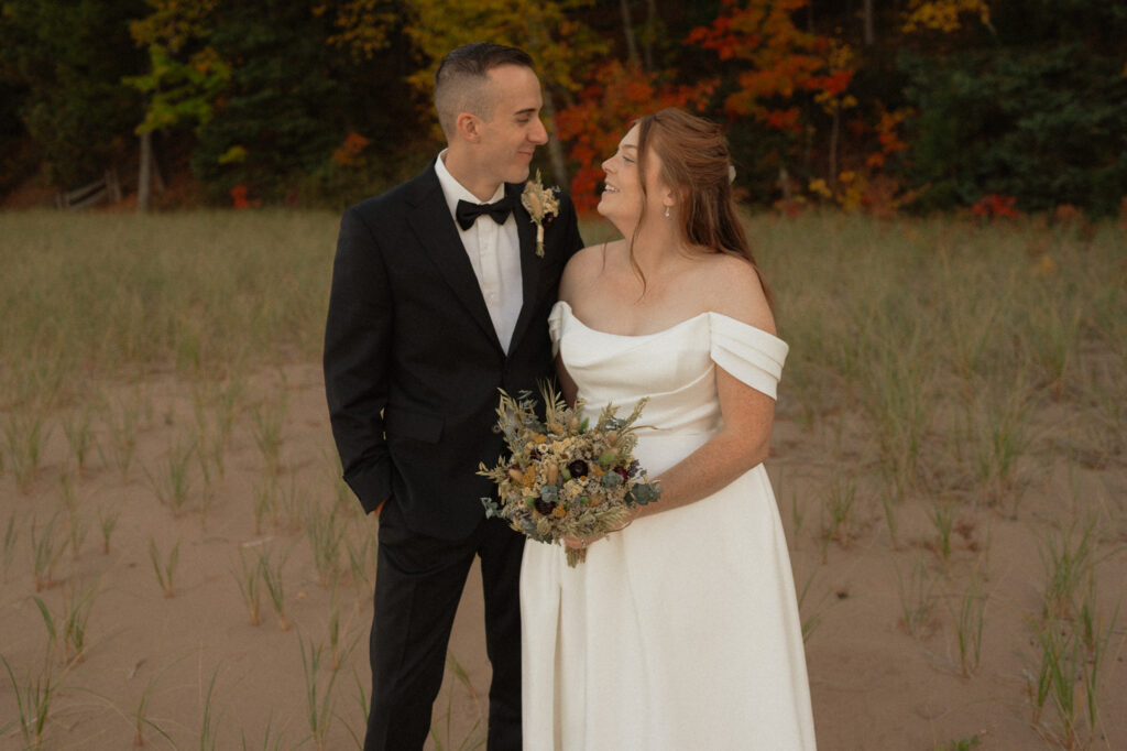 michigan fall wedding