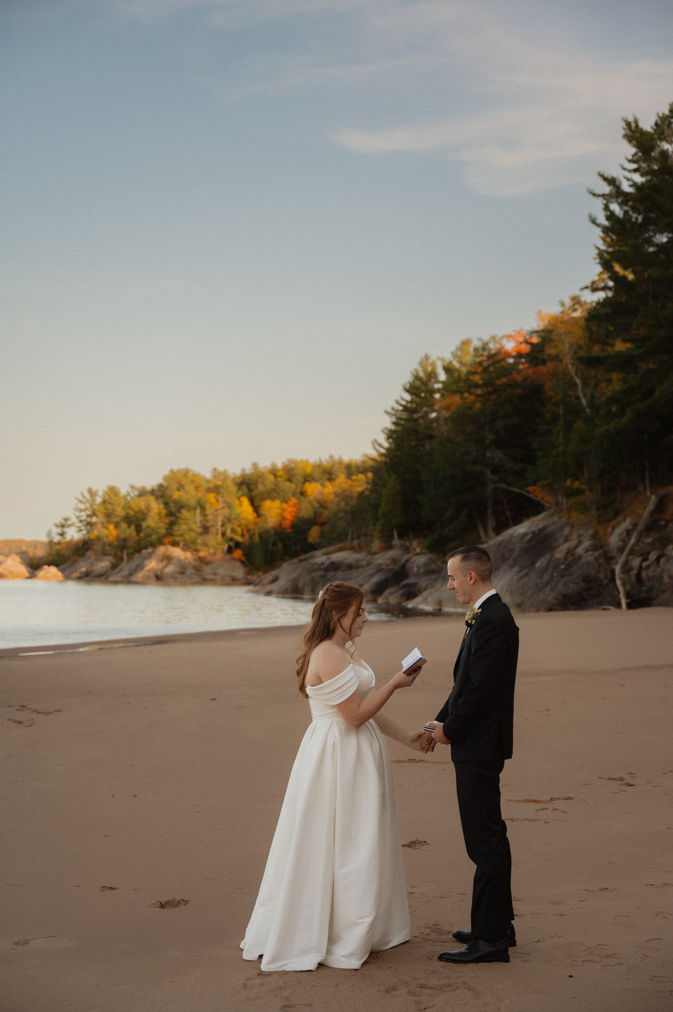 michigan fall wedding