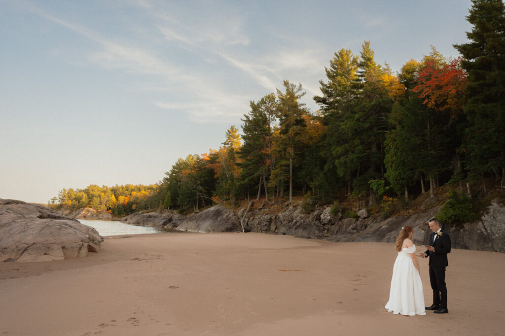 michigan fall wedding