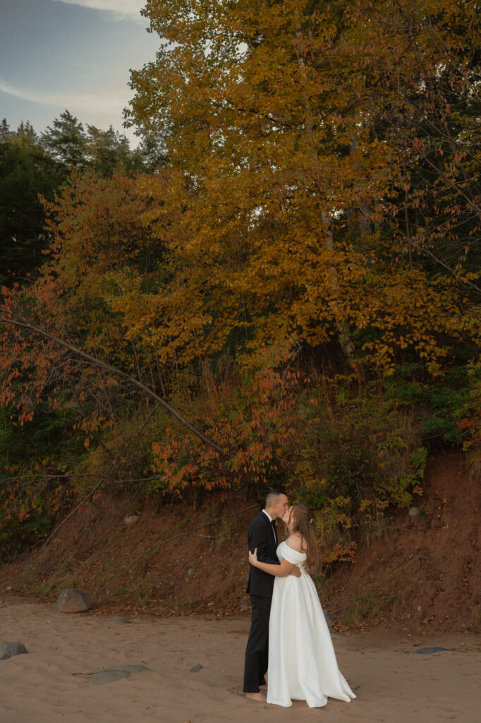 michigan fall wedding