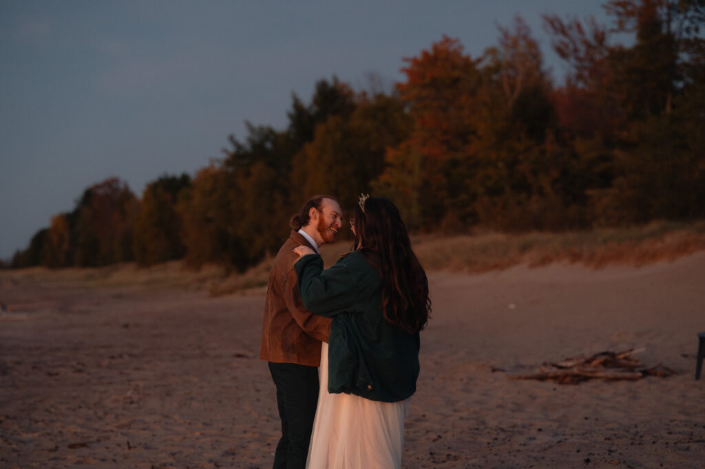 lake of the clouds elopement