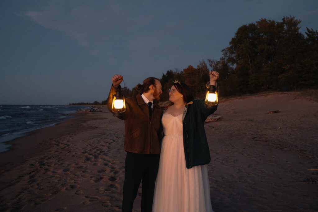 lake of the clouds elopement