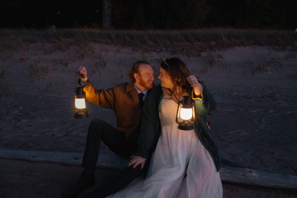 lake of the clouds elopement