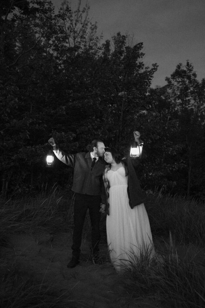 lake of the clouds elopement