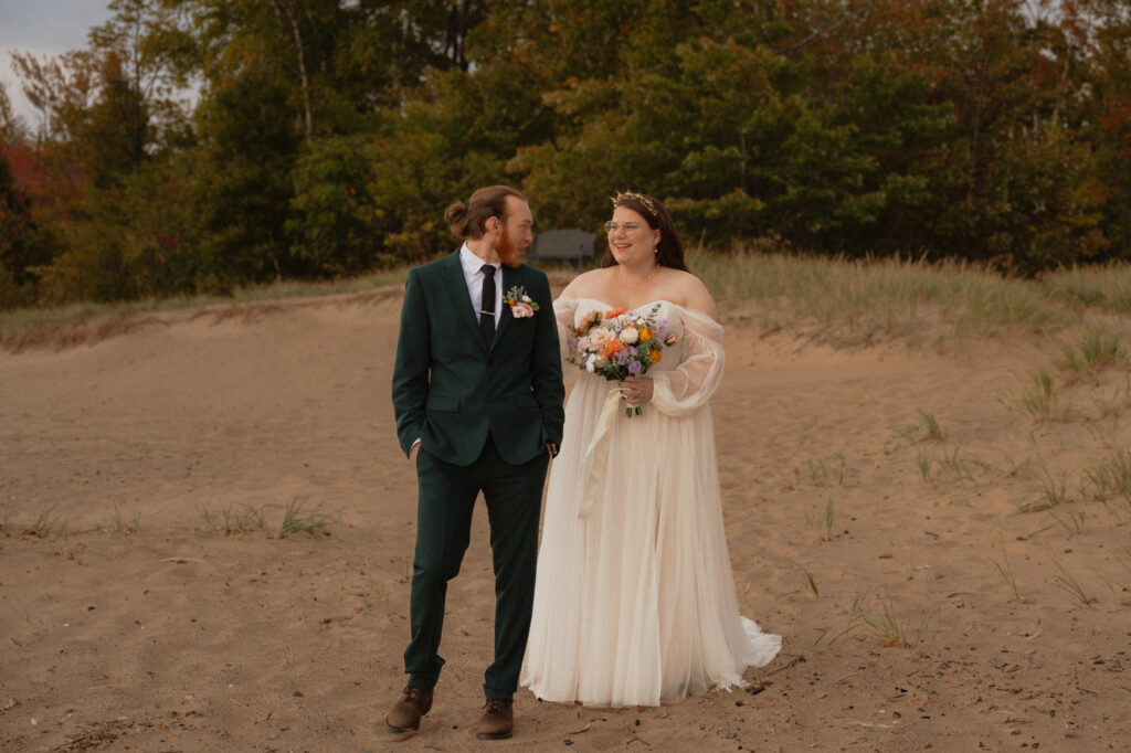 lake of the clouds elopement