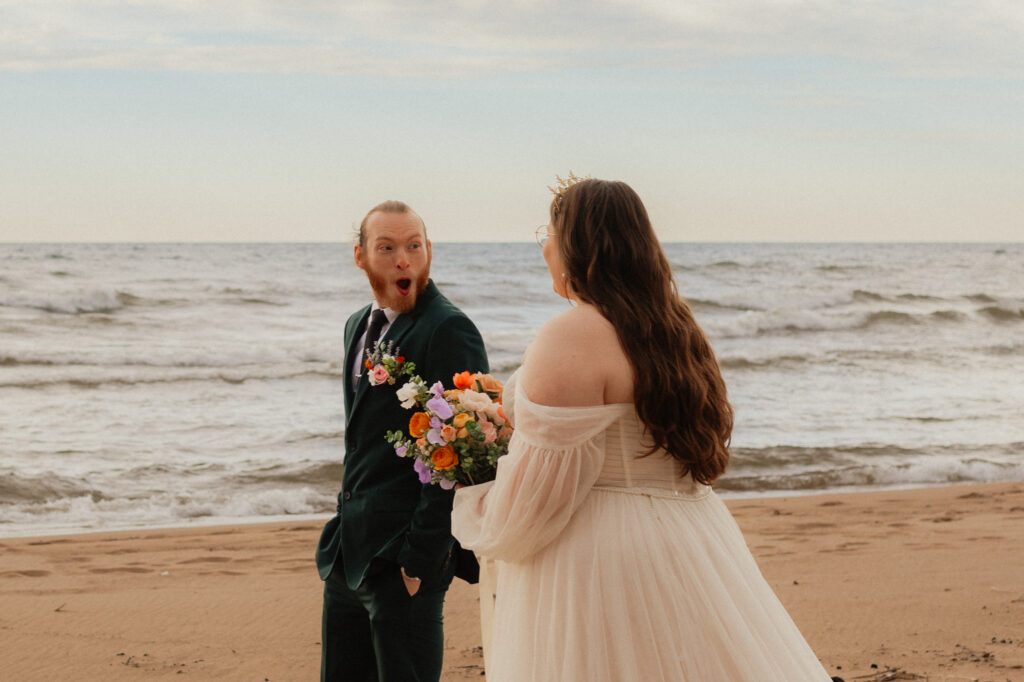 lake of the clouds elopement