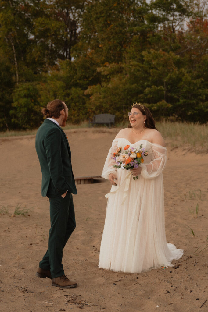 lake of the clouds elopement