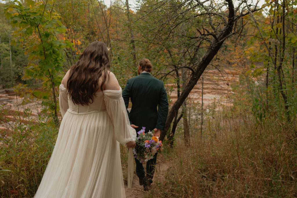 lake of the clouds elopement