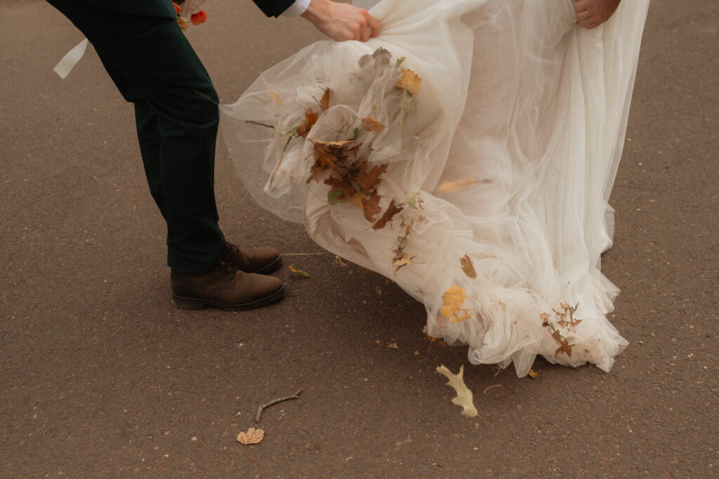 lake of the clouds elopement