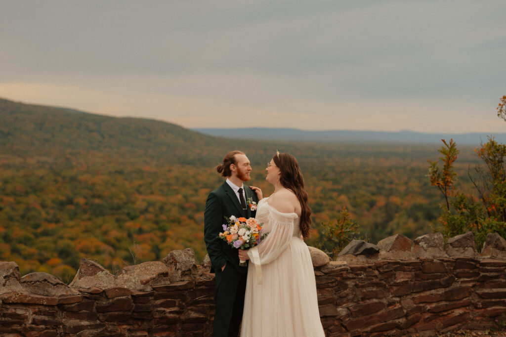 lake of the clouds elopement