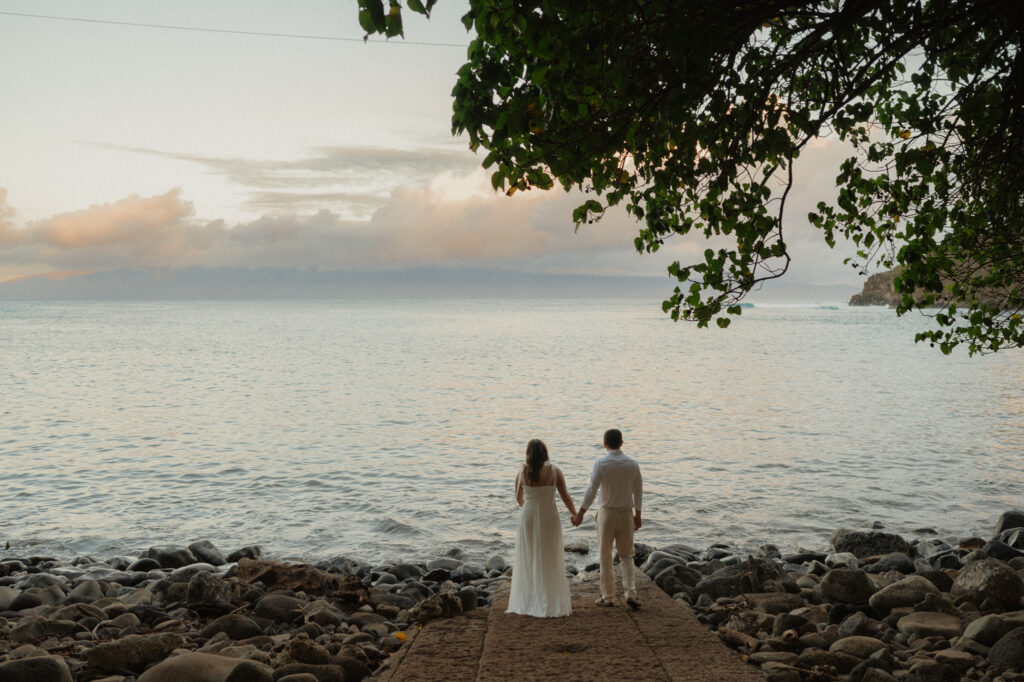 maui rainbow elopement