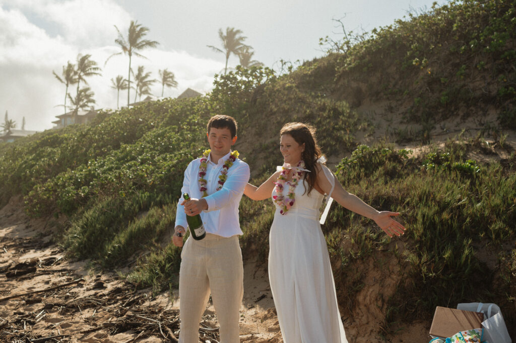 maui rainbow elopement