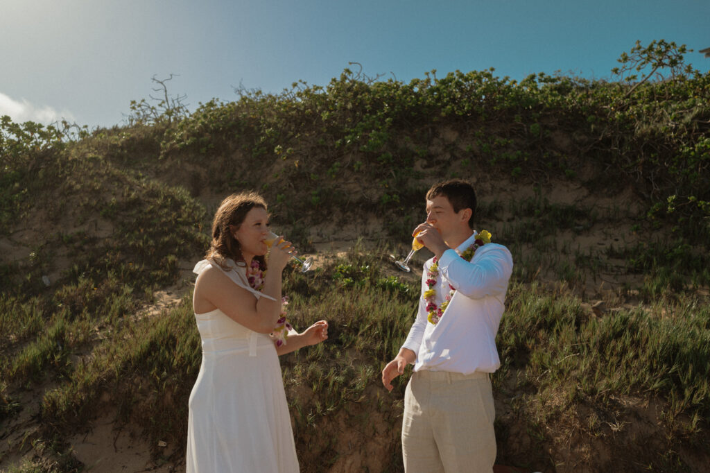 maui rainbow elopement