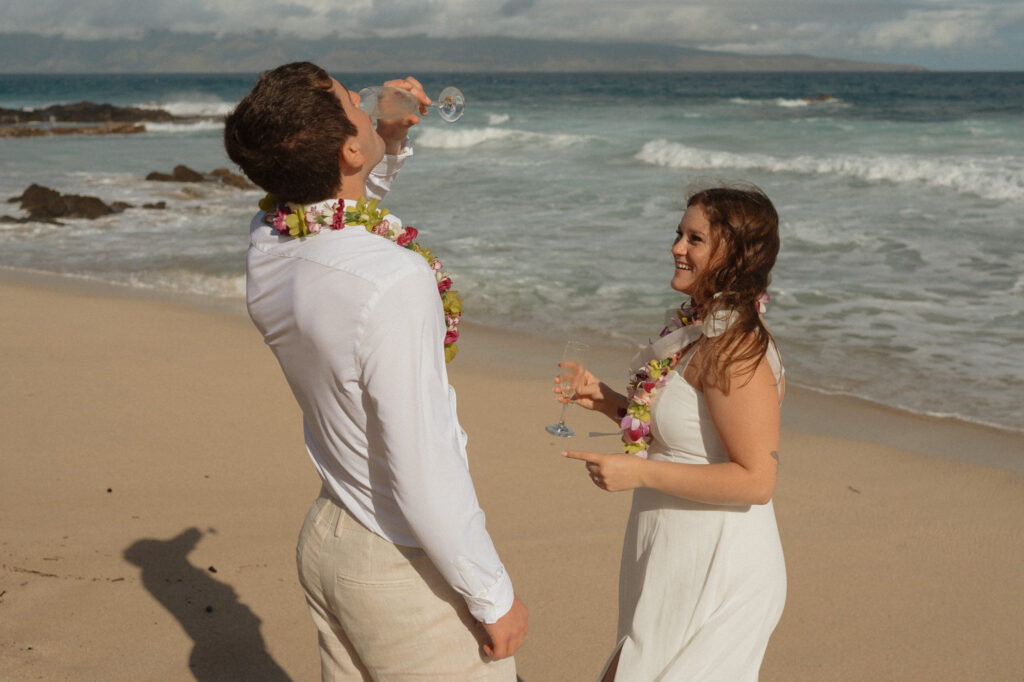 maui rainbow elopement