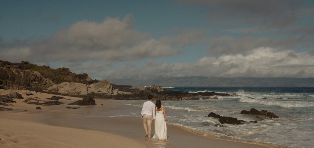 maui rainbow elopement