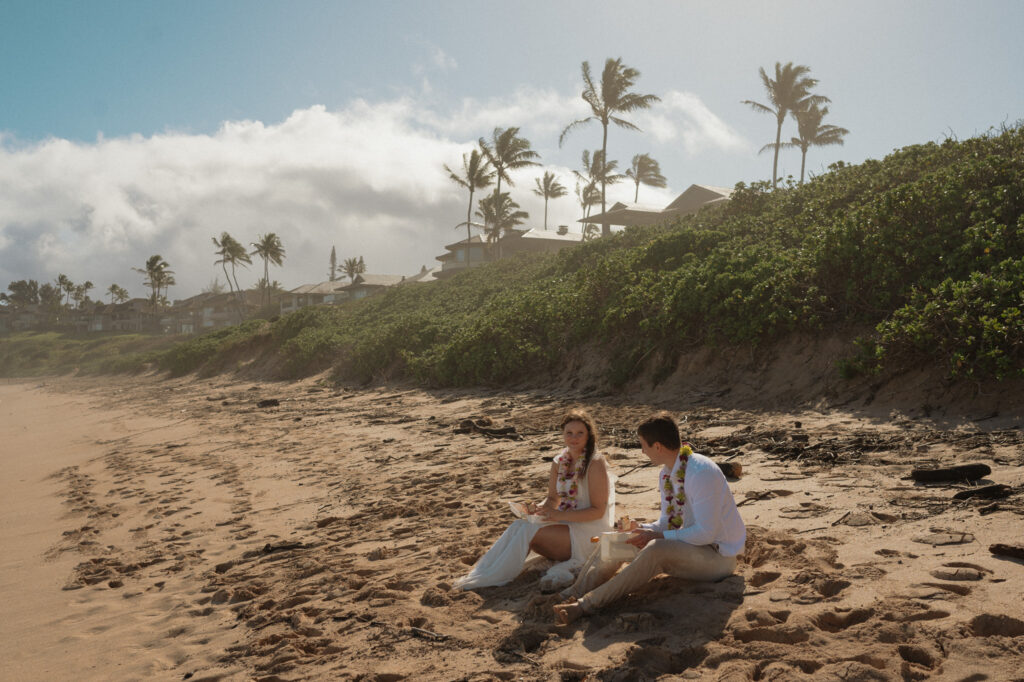 maui rainbow elopement
