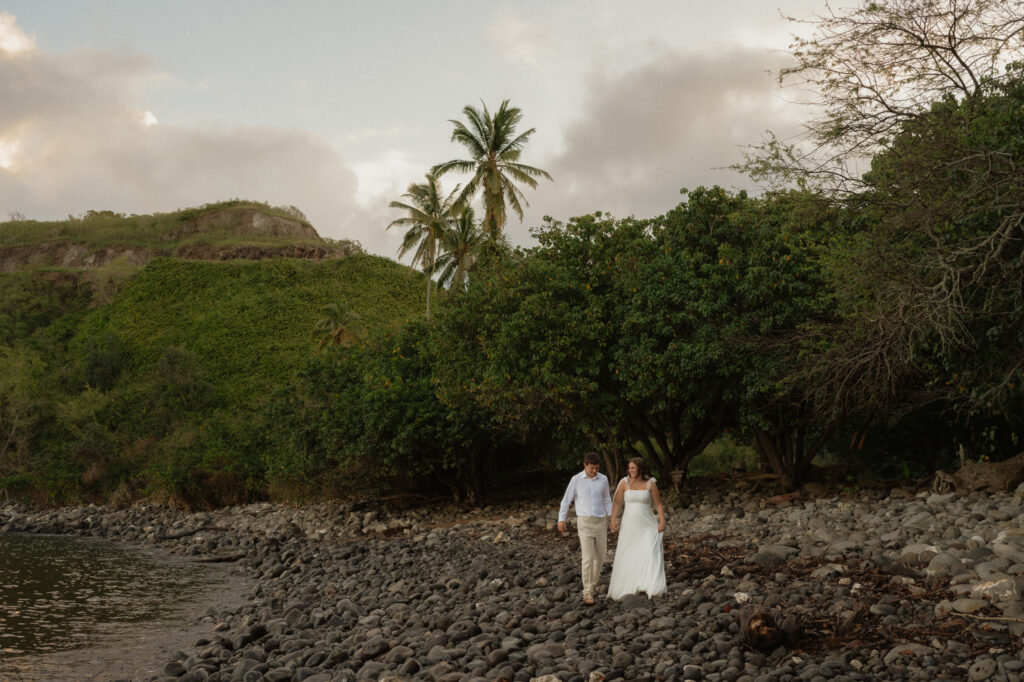 maui rainbow elopement