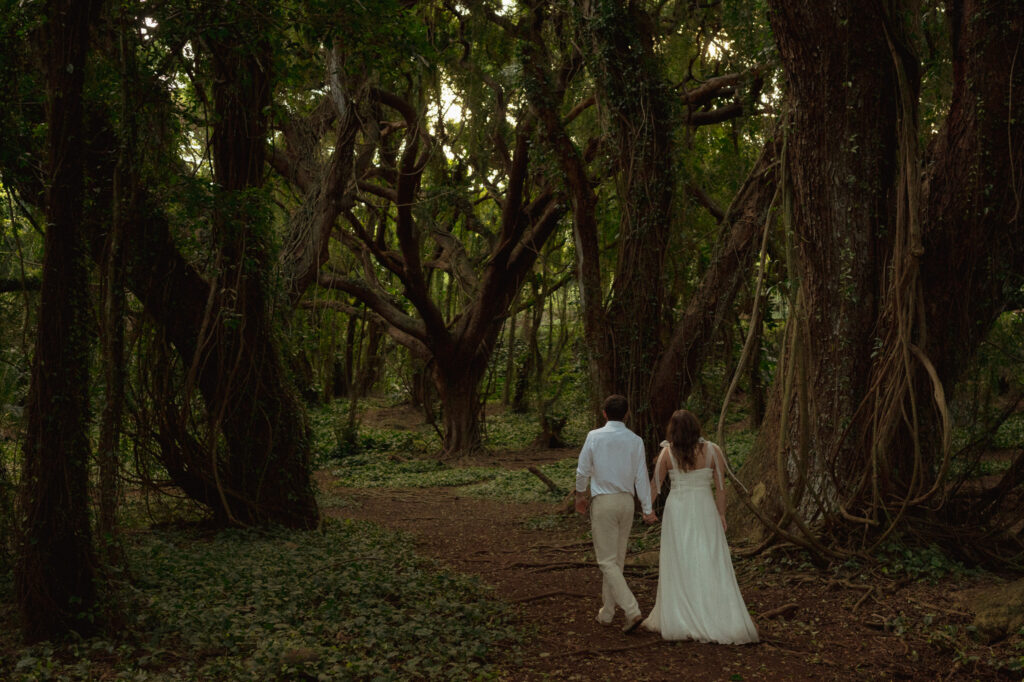 maui rainbow elopement