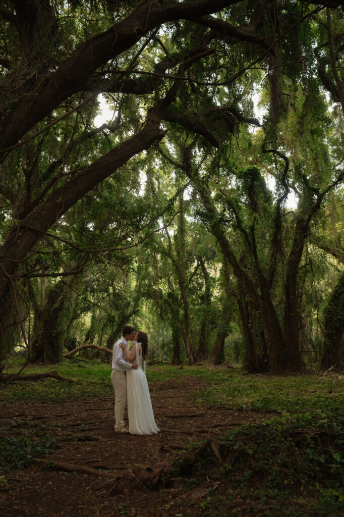 maui rainbow elopement