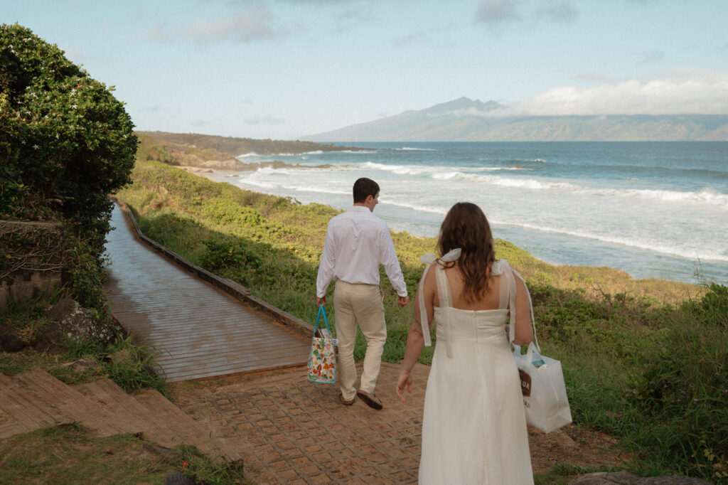 maui rainbow elopement