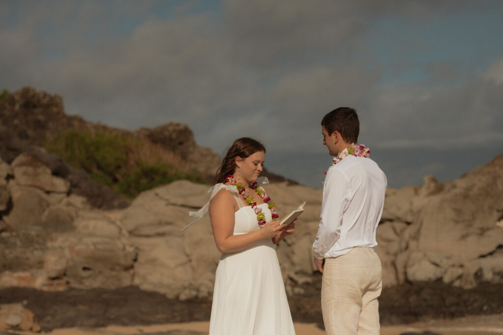 maui rainbow elopement