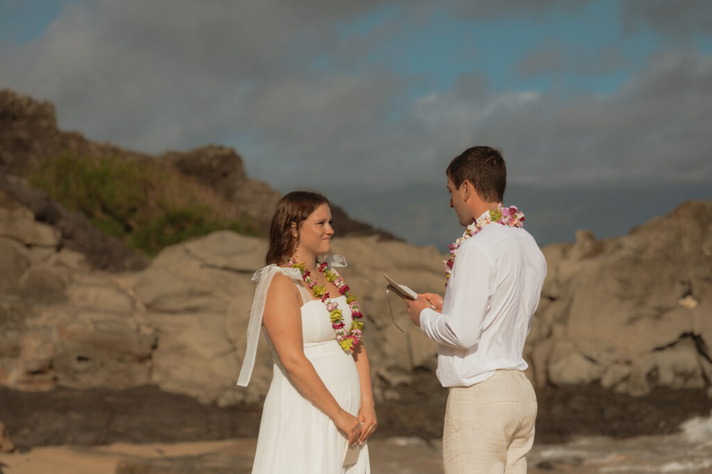 maui rainbow elopement
