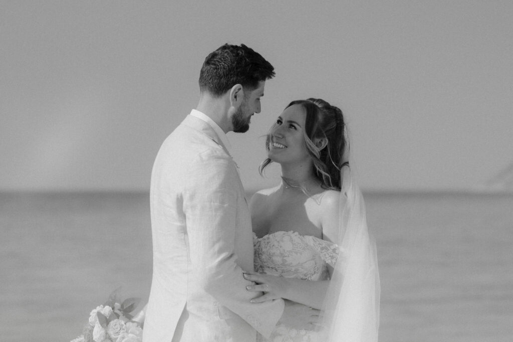 michigan beach vineyard elopement