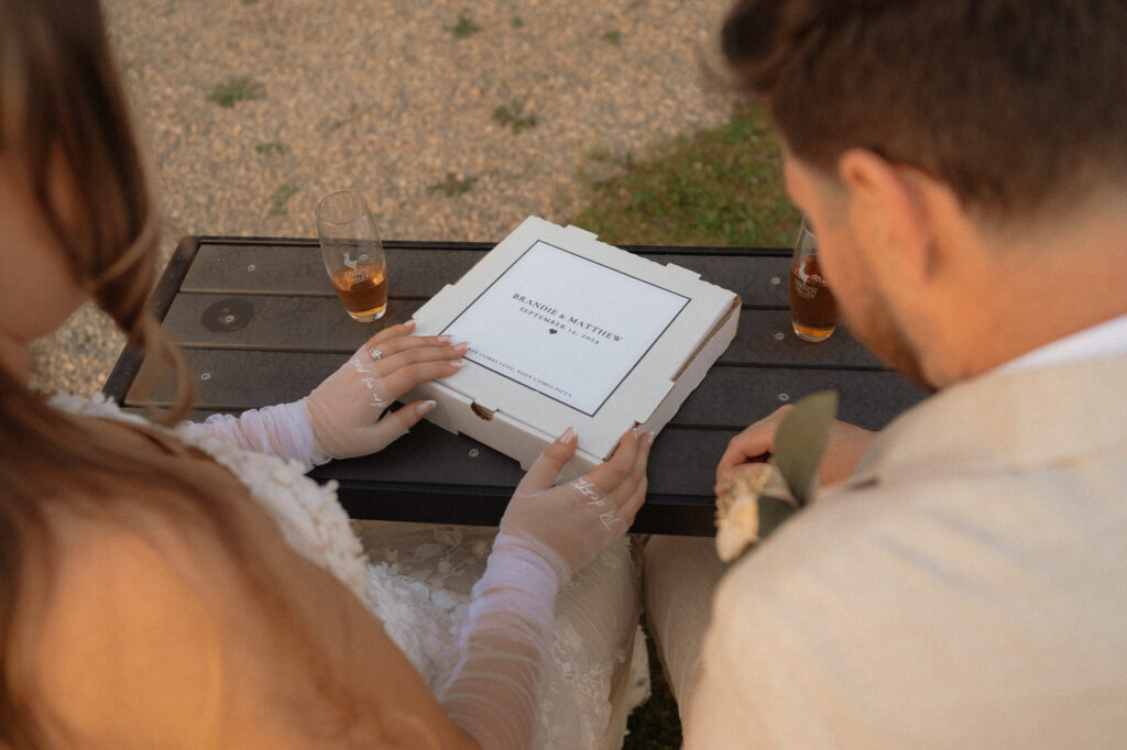 michigan beach vineyard elopement