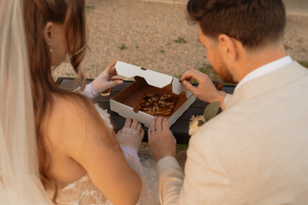 michigan beach vineyard elopement