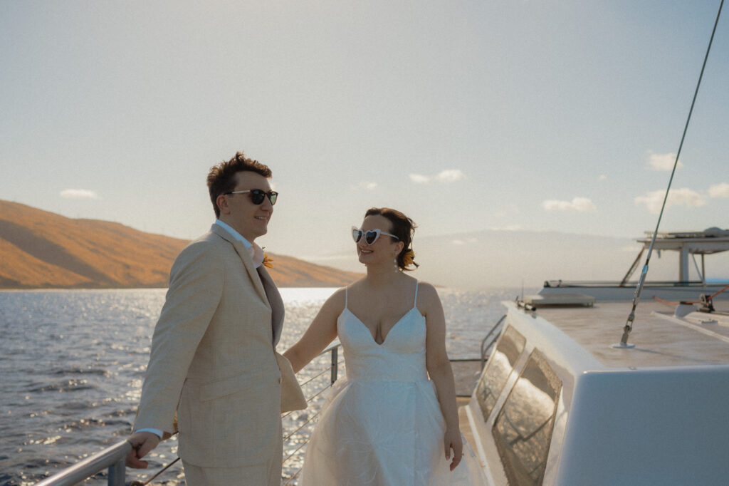 hawaii sailboat elopement