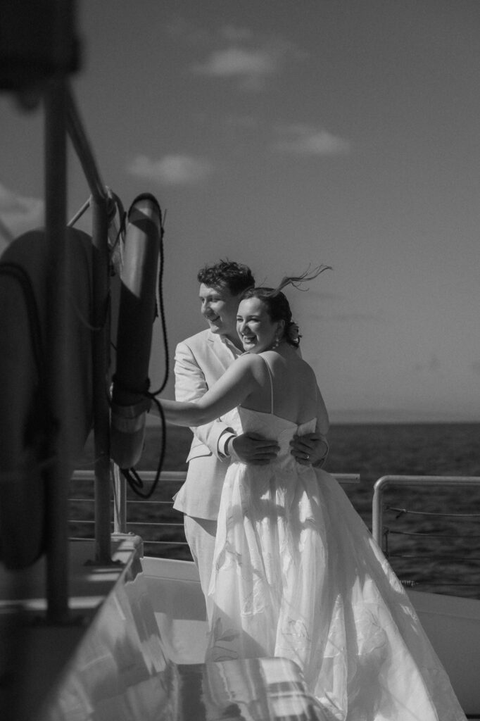 hawaii sailboat elopement