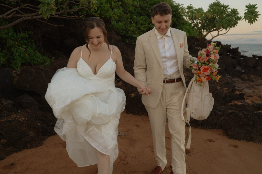 hawaii sailboat elopement