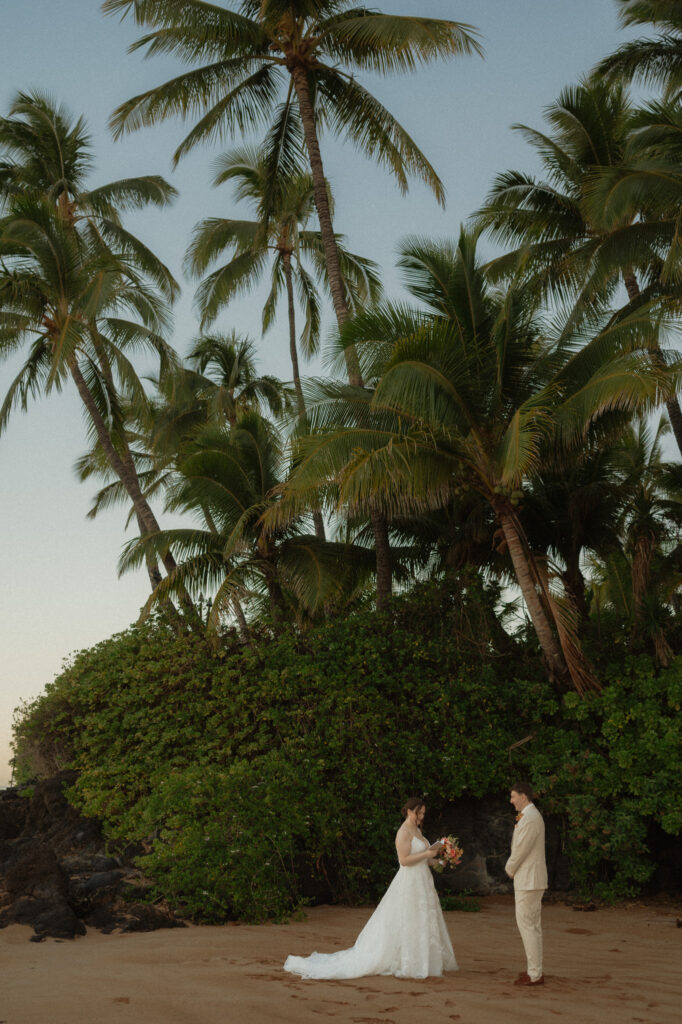 hawaii sailboat elopement