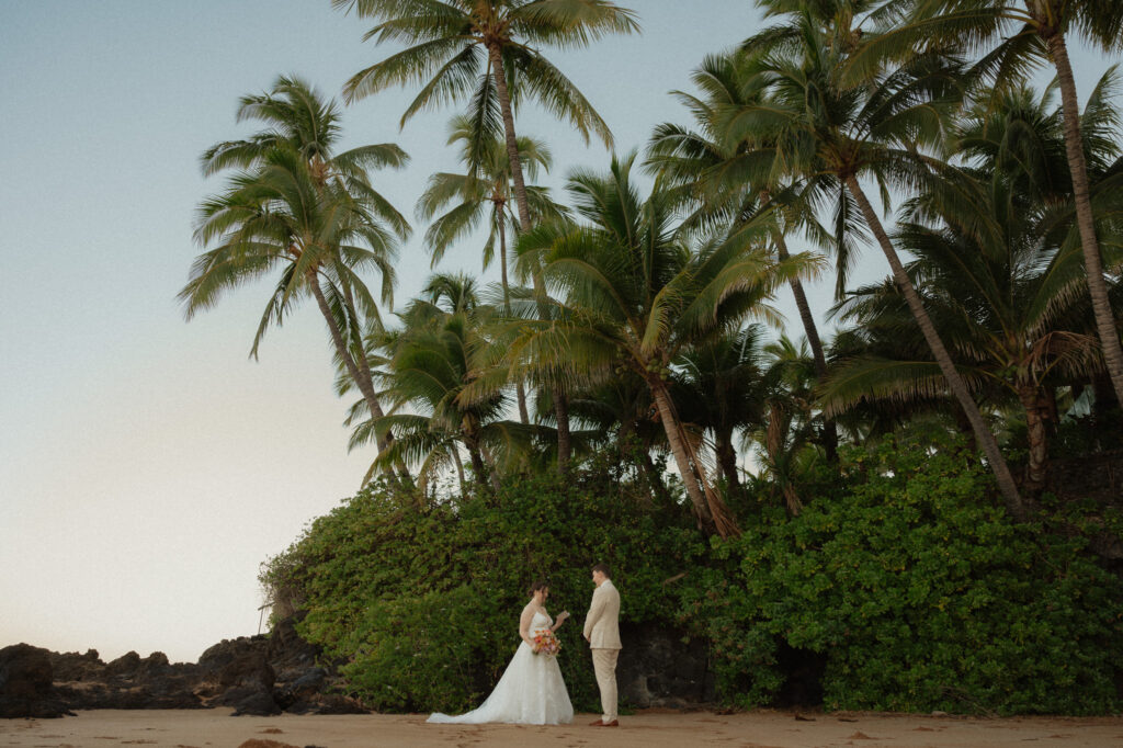 hawaii sailboat elopement