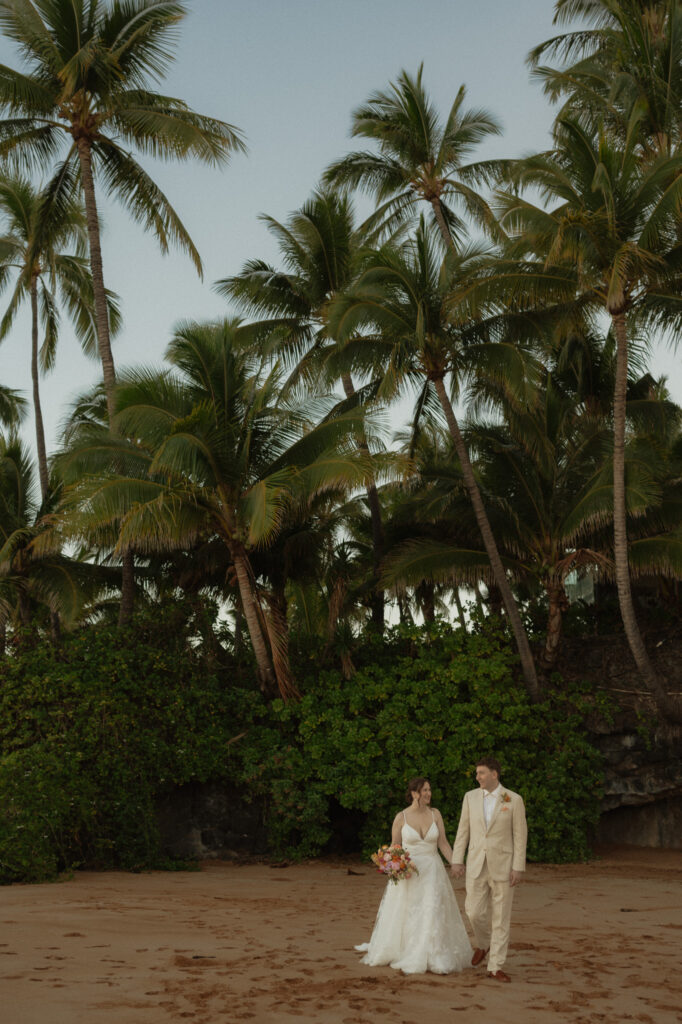 hawaii sailboat elopement