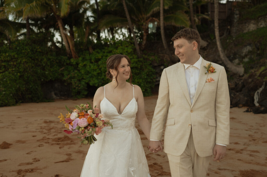 hawaii sailboat elopement