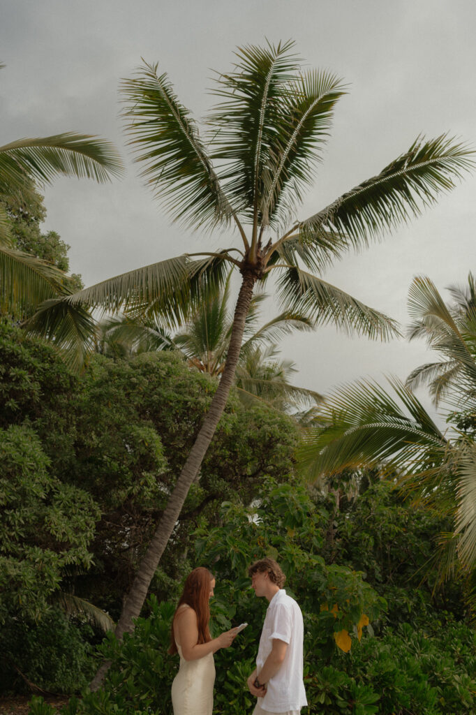 hawaii elopement