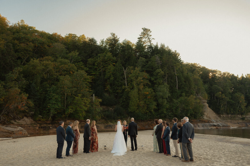 pictured rocks wedding