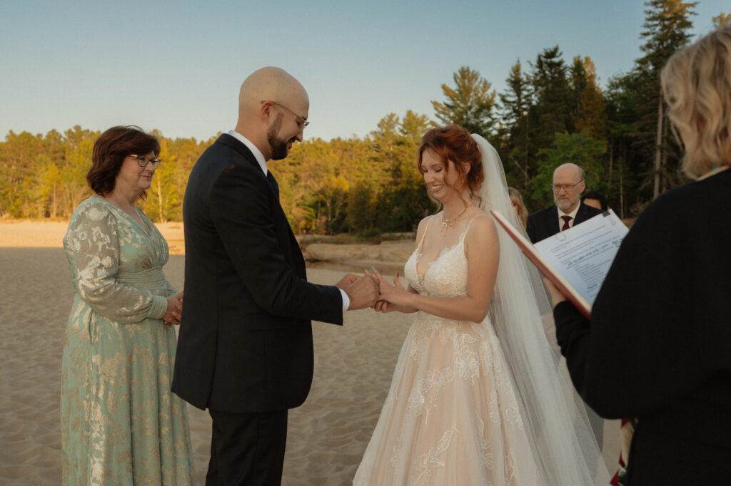 pictured rocks wedding