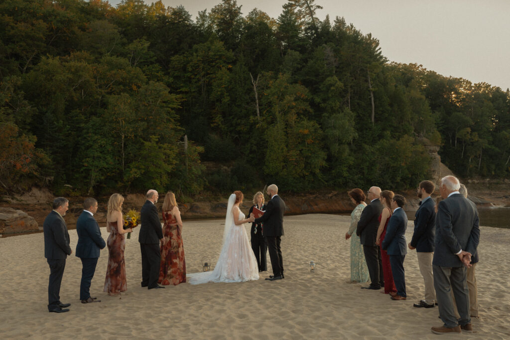 pictured rocks wedding