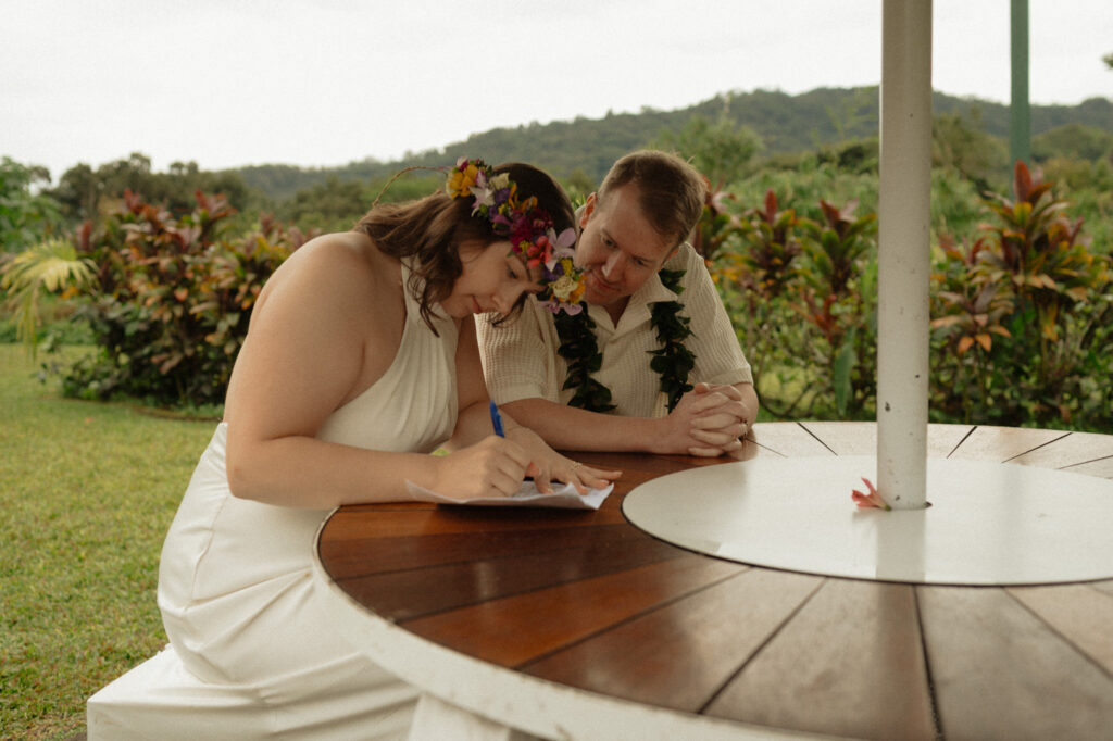 kauai elopement