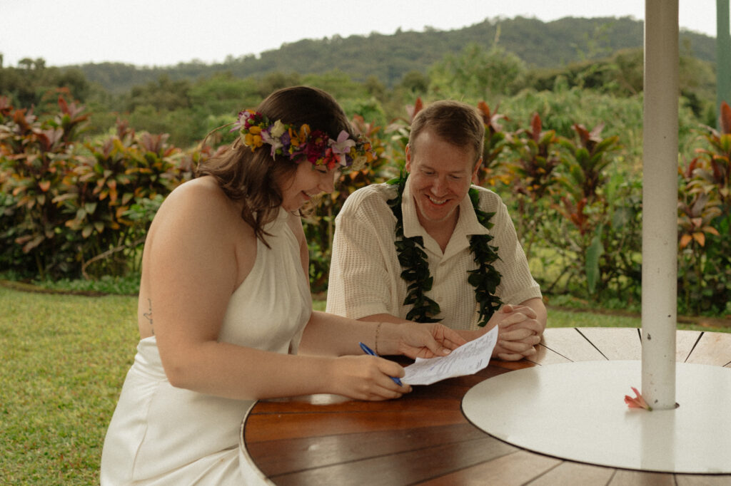 kauai elopement