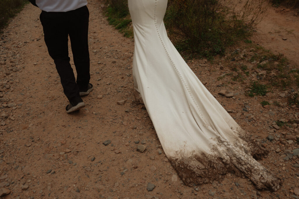 michigan small wedding upper peninsula waterfalls