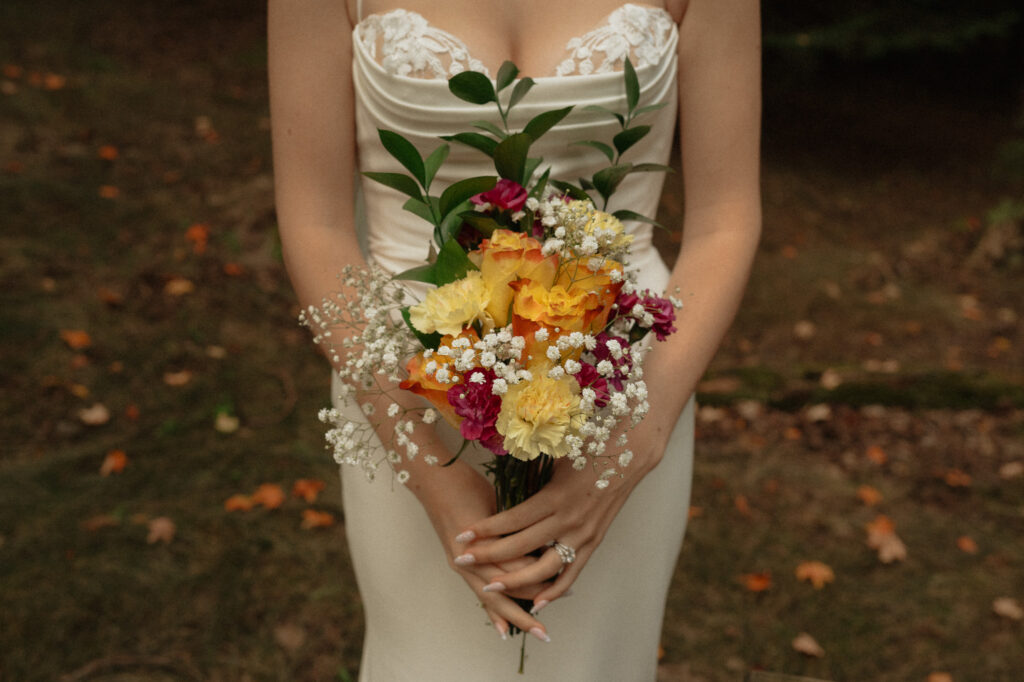 michigan small wedding upper peninsula waterfalls