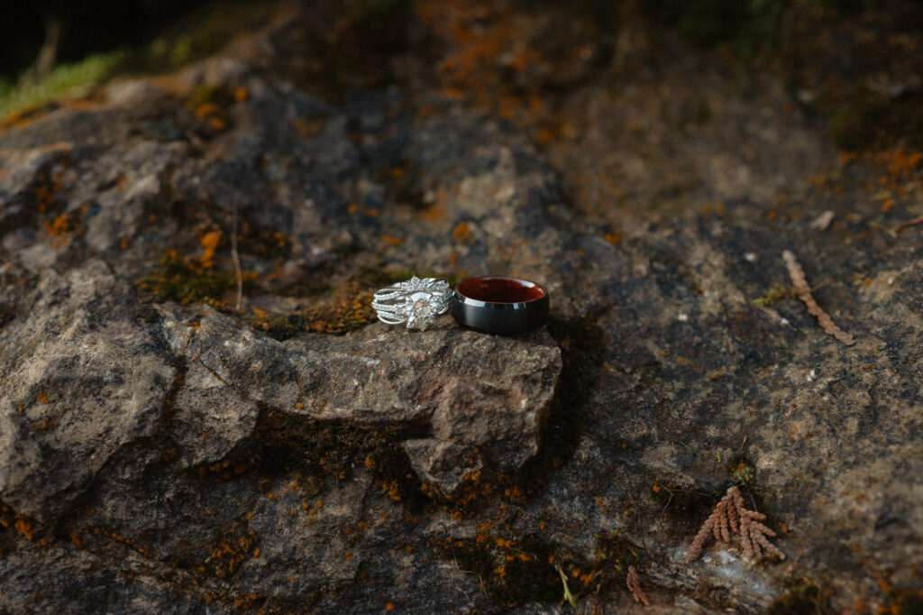 michigan small wedding upper peninsula waterfalls