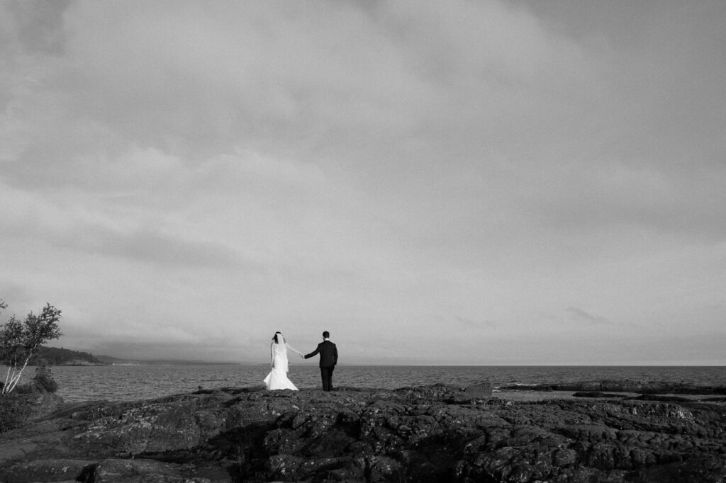 michigan small wedding upper peninsula waterfalls