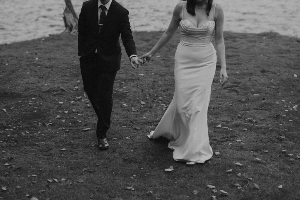 michigan small wedding upper peninsula waterfalls
